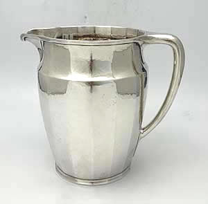 Tiffany sterling water pitcher special hand work